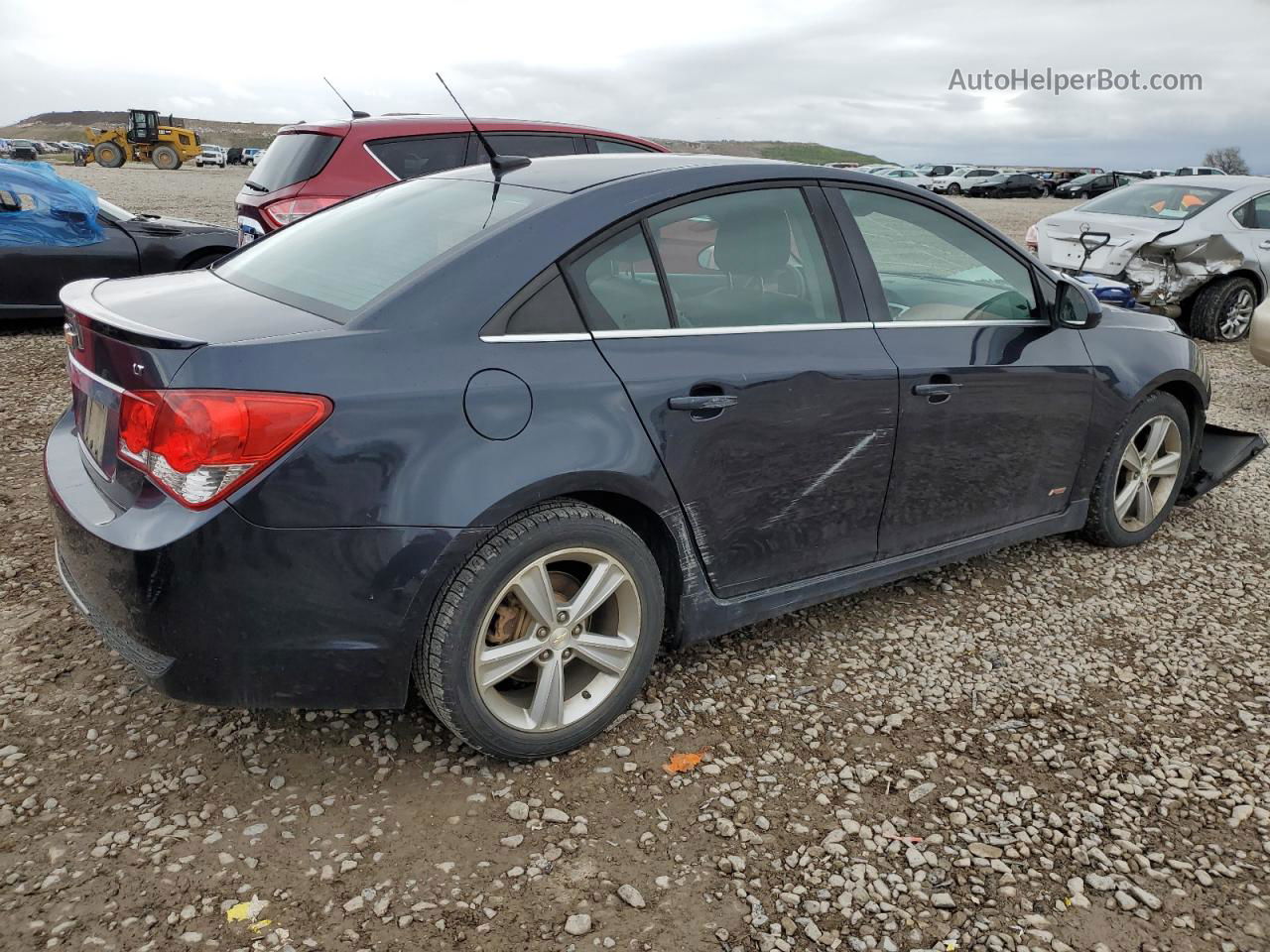 2014 Chevrolet Cruze Lt Blue vin: 1G1PE5SBXE7410243