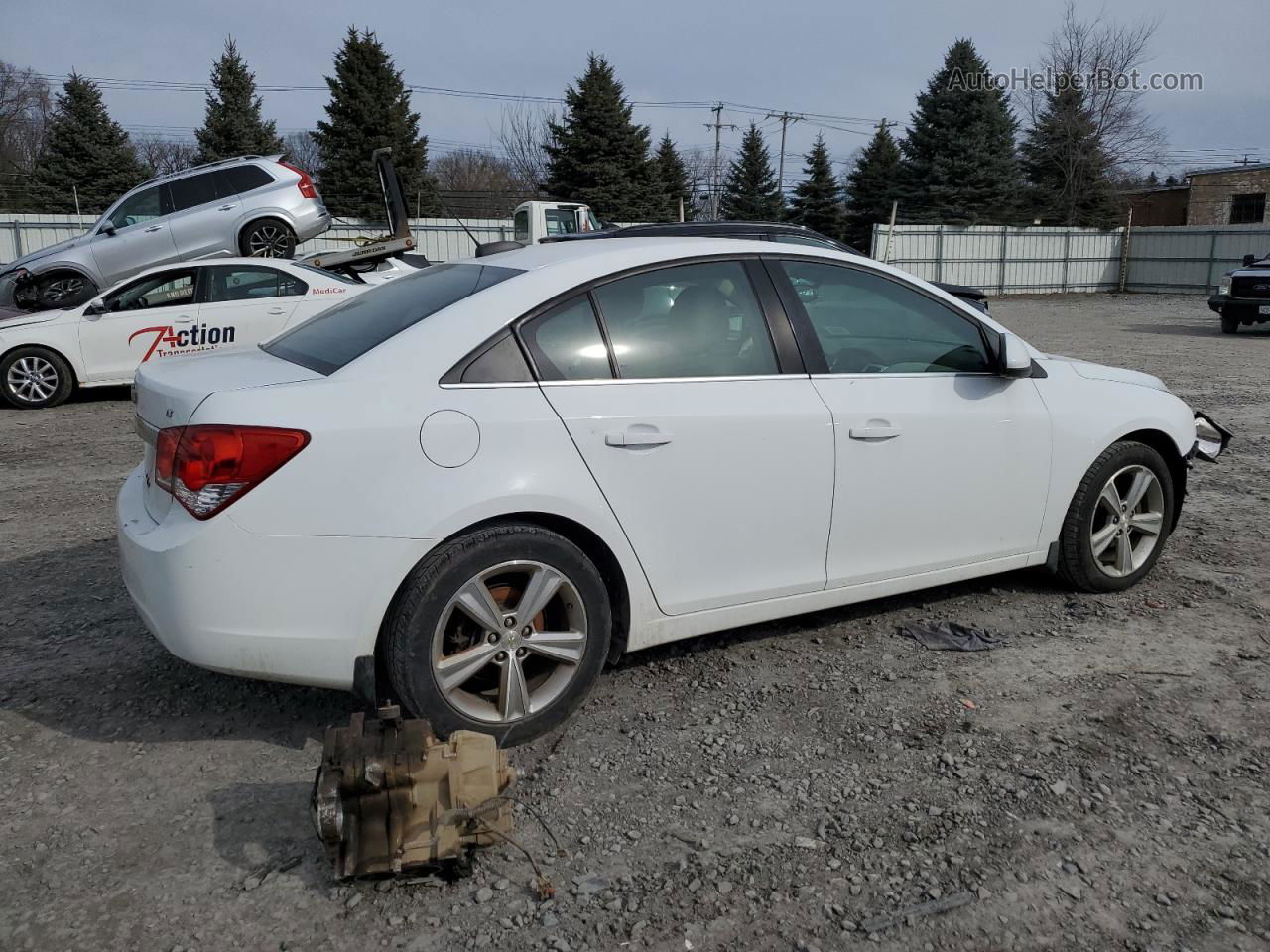 2015 Chevrolet Cruze Lt Белый vin: 1G1PE5SBXF7142036