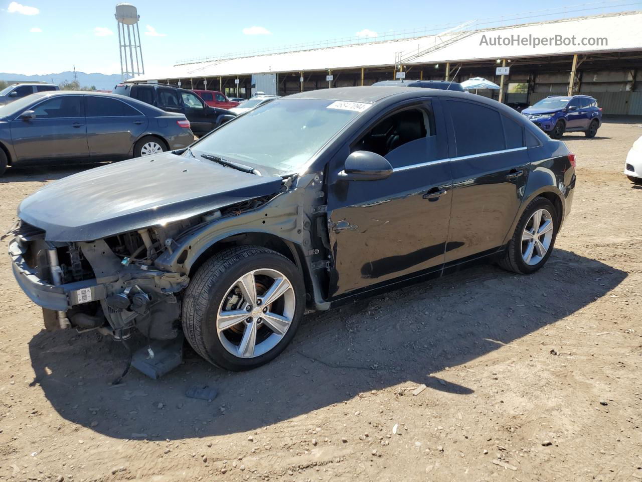 2015 Chevrolet Cruze Lt Black vin: 1G1PE5SBXF7168474