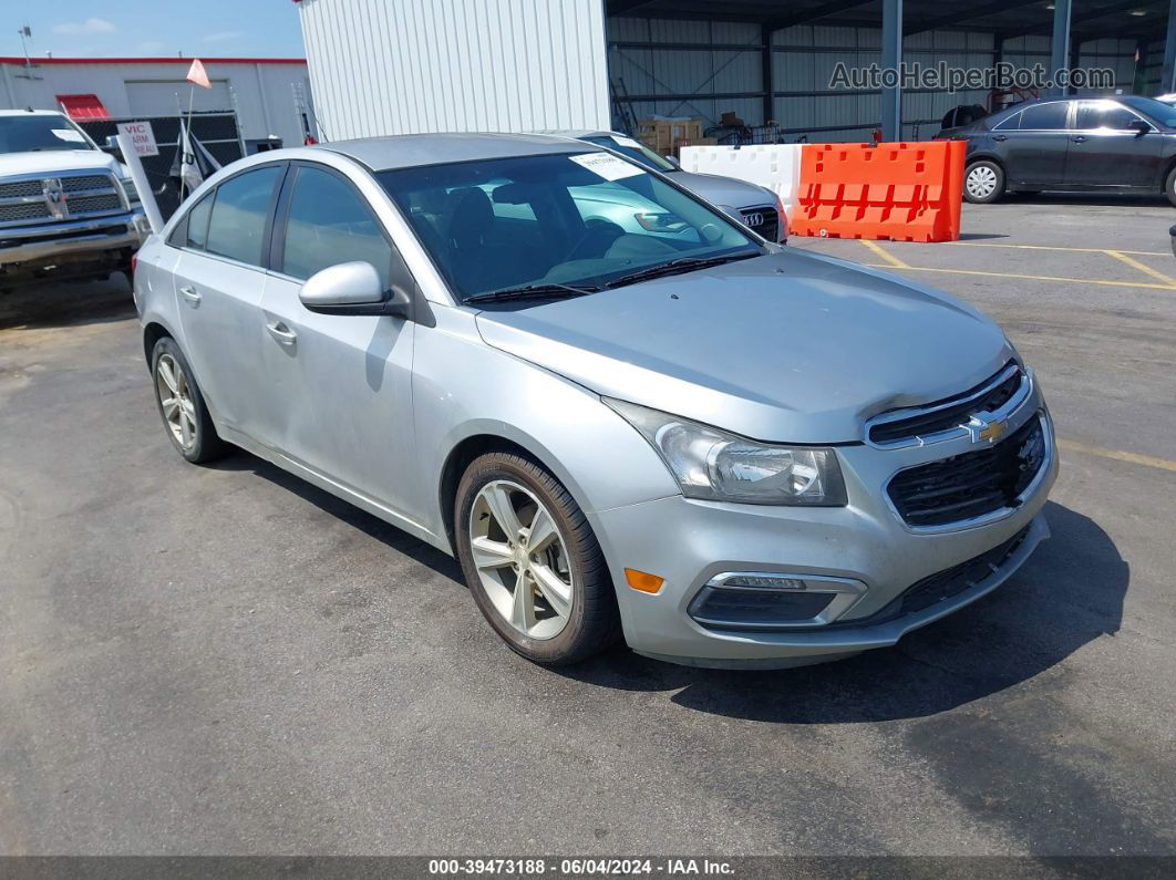 2015 Chevrolet Cruze 2lt Auto Silver vin: 1G1PE5SBXF7189180