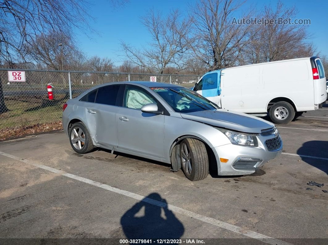 2015 Chevrolet Cruze 2lt Auto Silver vin: 1G1PE5SBXF7224896