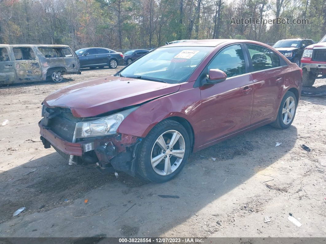 2015 Chevrolet Cruze 2lt Auto Burgundy vin: 1G1PE5SBXF7227118