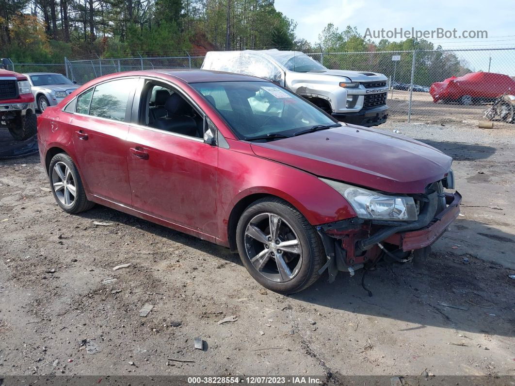 2015 Chevrolet Cruze 2lt Auto Burgundy vin: 1G1PE5SBXF7227118