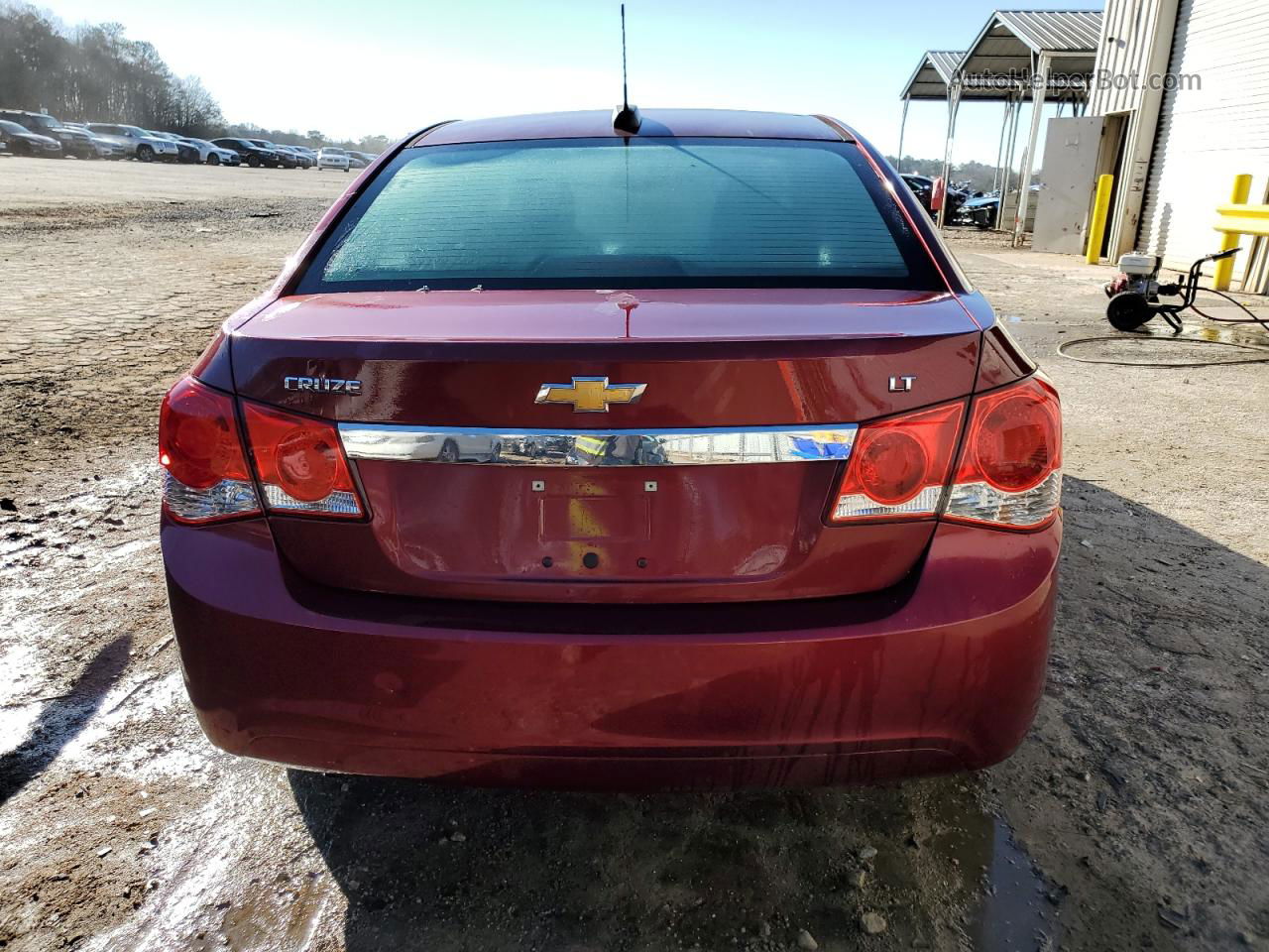 2015 Chevrolet Cruze Lt Maroon vin: 1G1PE5SBXF7252388