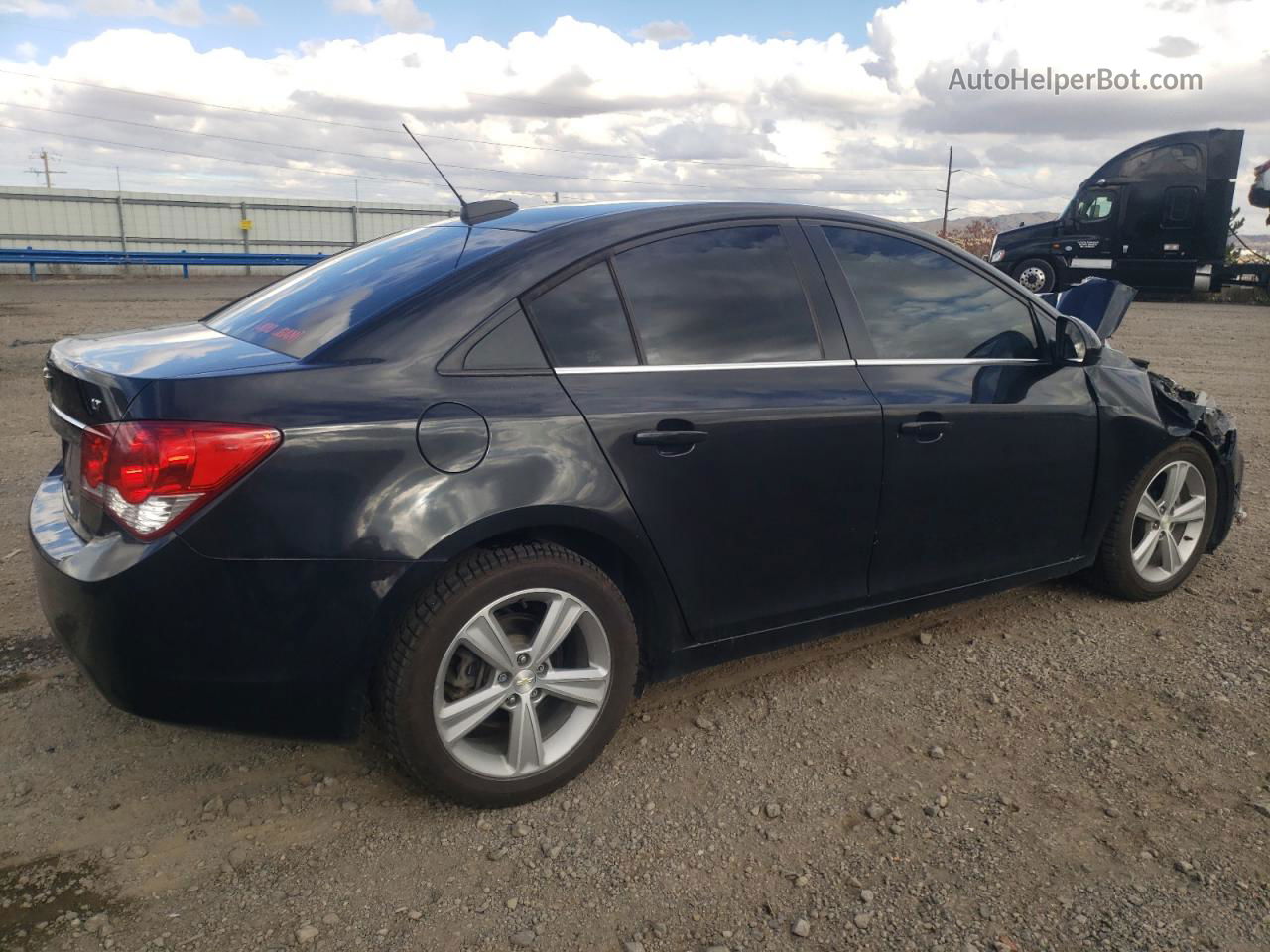 2015 Chevrolet Cruze Lt Black vin: 1G1PE5SBXF7273466