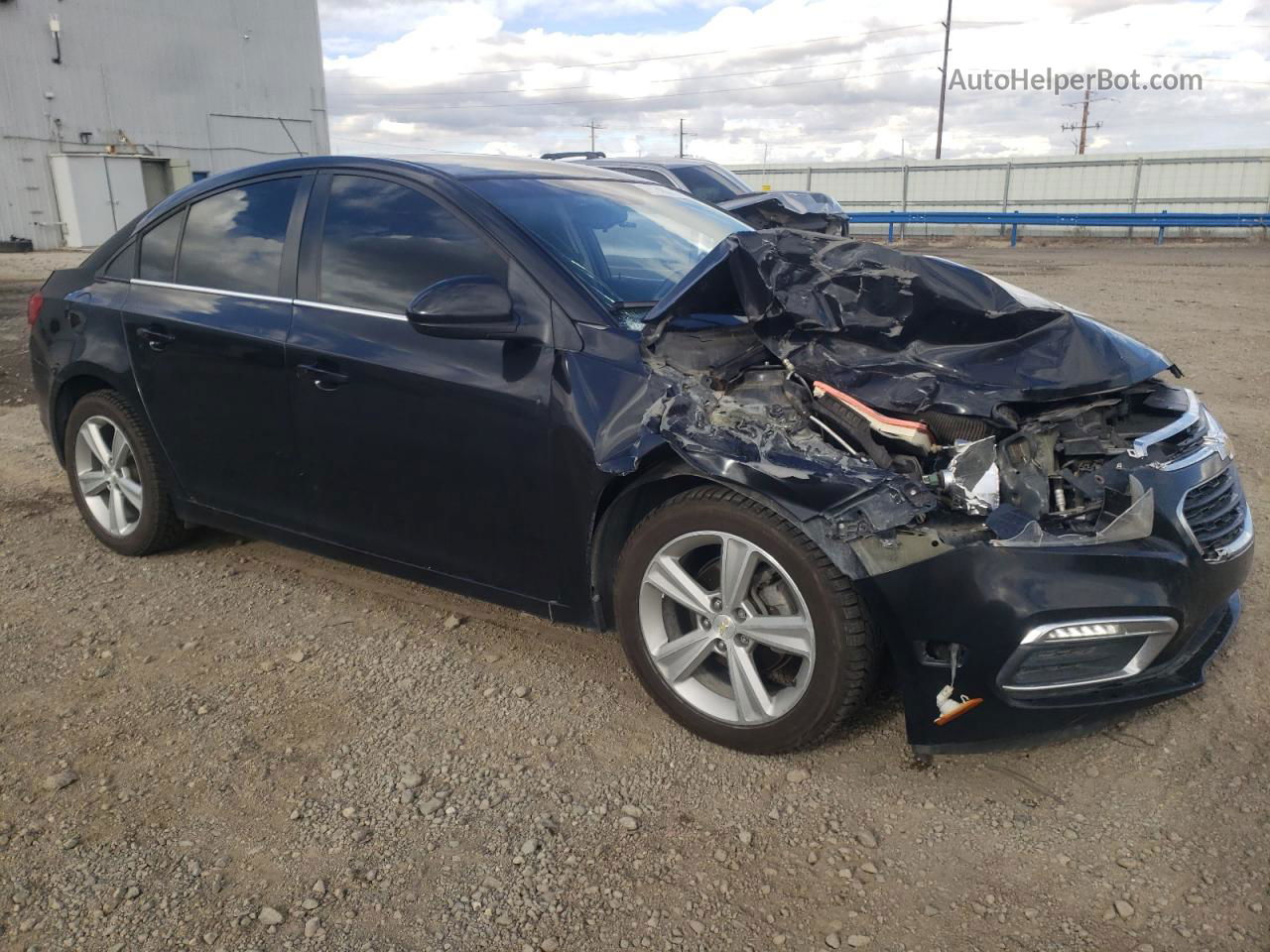 2015 Chevrolet Cruze Lt Black vin: 1G1PE5SBXF7273466