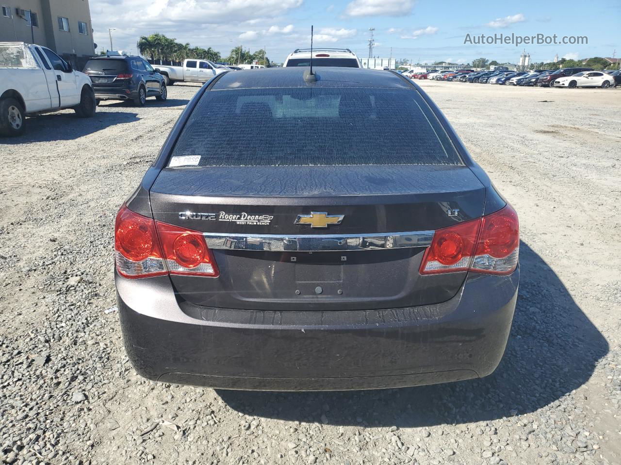 2016 Chevrolet Cruze Limited Lt Charcoal vin: 1G1PE5SBXG7123553