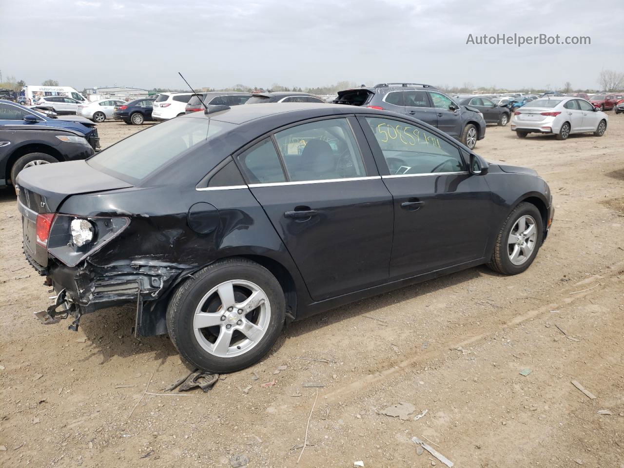 2016 Chevrolet Cruze Limited Lt Charcoal vin: 1G1PE5SBXG7169223