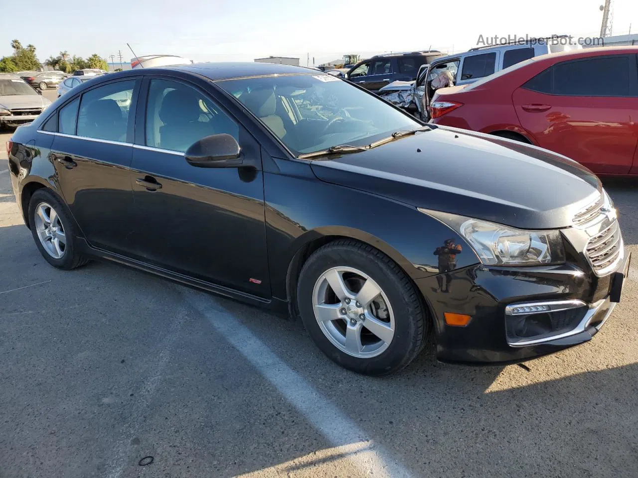 2016 Chevrolet Cruze Limited Lt Charcoal vin: 1G1PE5SBXG7203063