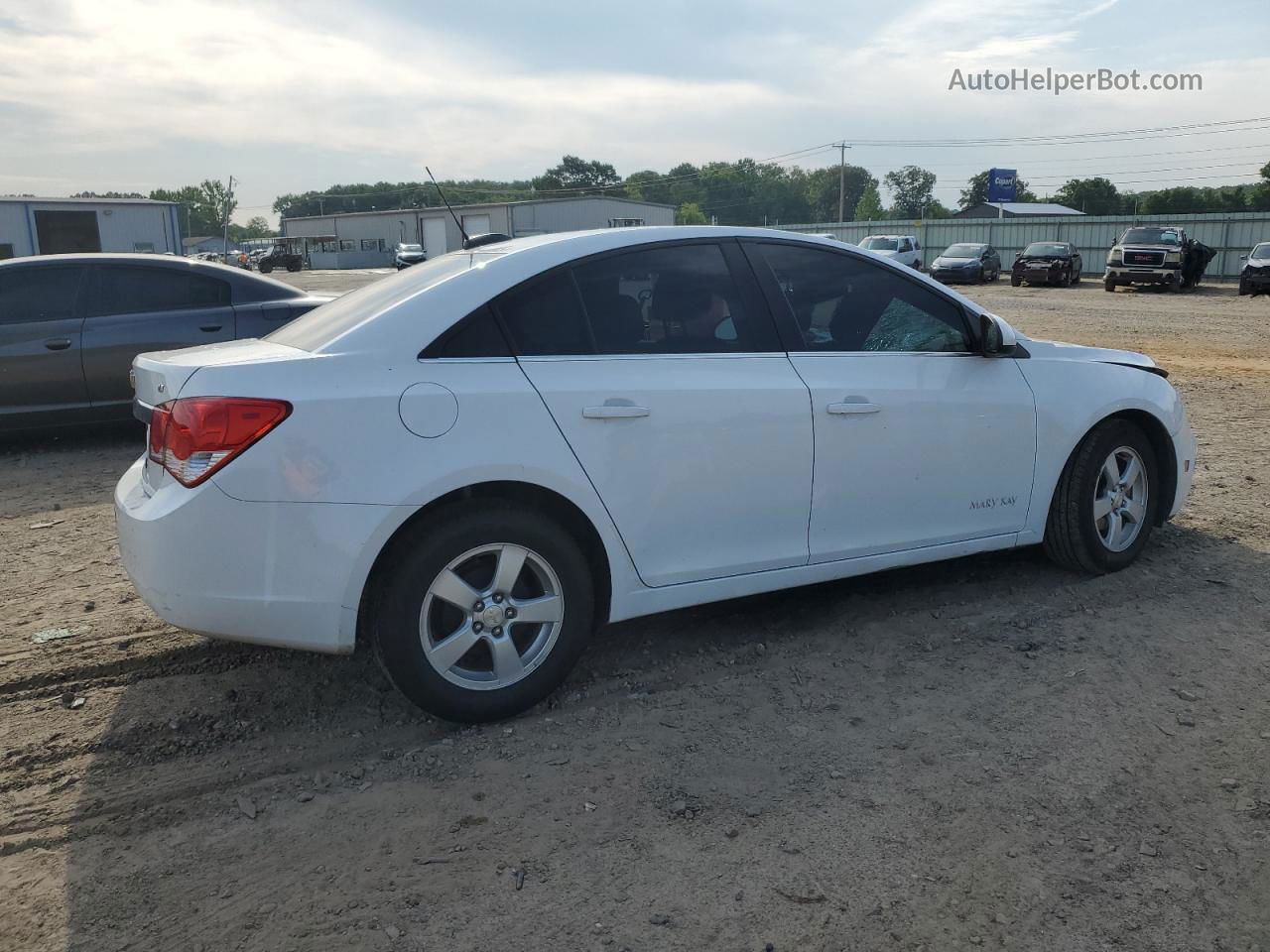 2016 Chevrolet Cruze Limited Lt White vin: 1G1PE5SBXG7218128