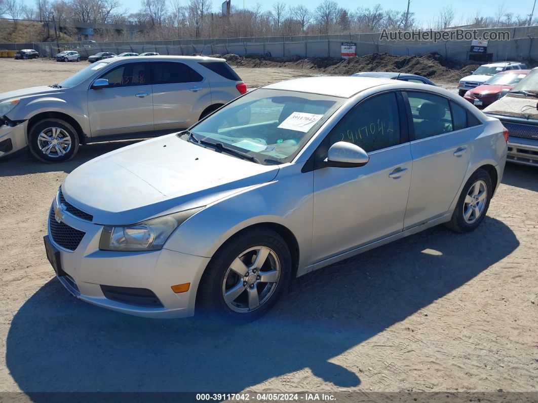 2012 Chevrolet Cruze Lt Silver vin: 1G1PE5SC3C7107262