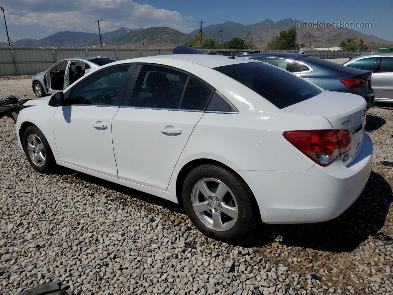 2012 Chevrolet Cruze Lt White vin: 1G1PE5SC3C7336797