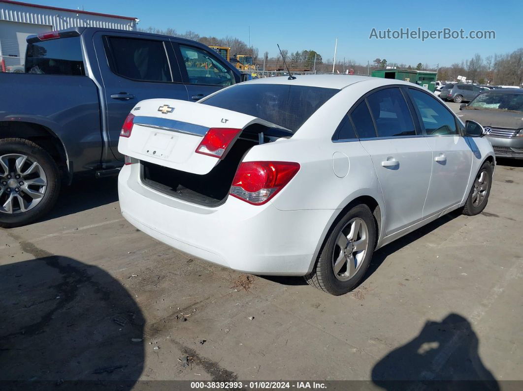 2012 Chevrolet Cruze Lt White vin: 1G1PE5SC4C7233033