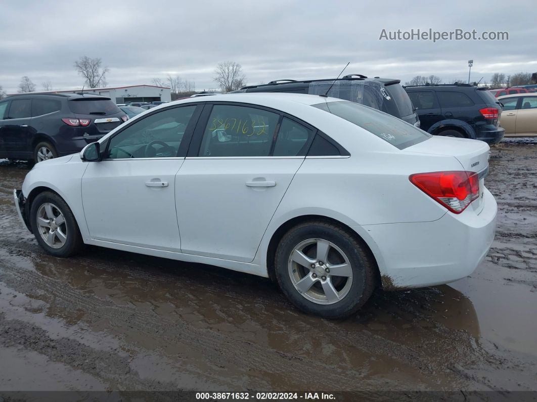 2012 Chevrolet Cruze Lt White vin: 1G1PE5SC5C7107702