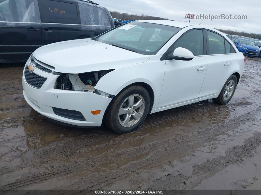 2012 Chevrolet Cruze Lt White vin: 1G1PE5SC5C7107702