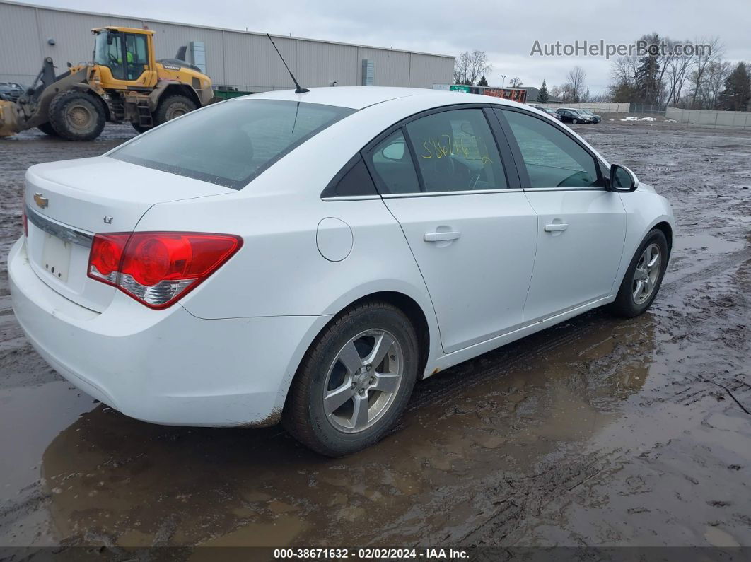 2012 Chevrolet Cruze Lt White vin: 1G1PE5SC5C7107702