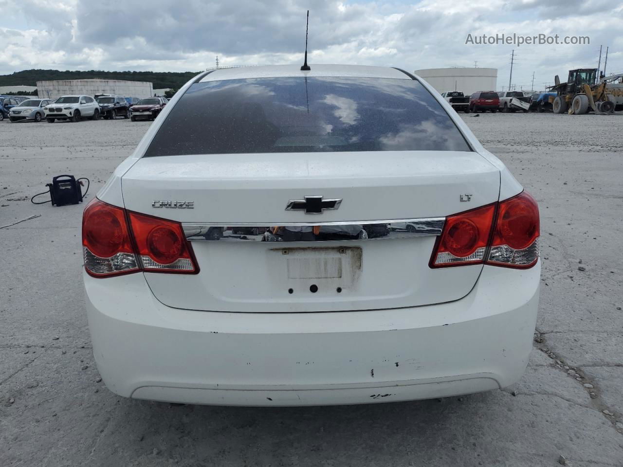 2012 Chevrolet Cruze Lt White vin: 1G1PE5SC9C7235859