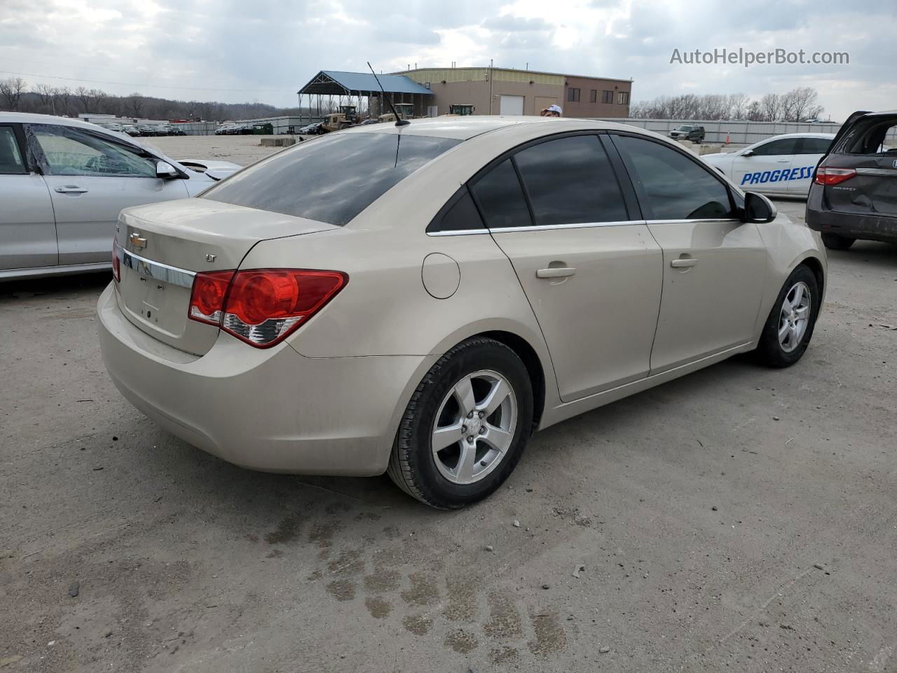 2012 Chevrolet Cruze Lt Gold vin: 1G1PE5SC9C7235943