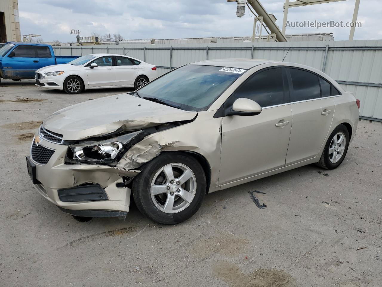 2012 Chevrolet Cruze Lt Gold vin: 1G1PE5SC9C7235943