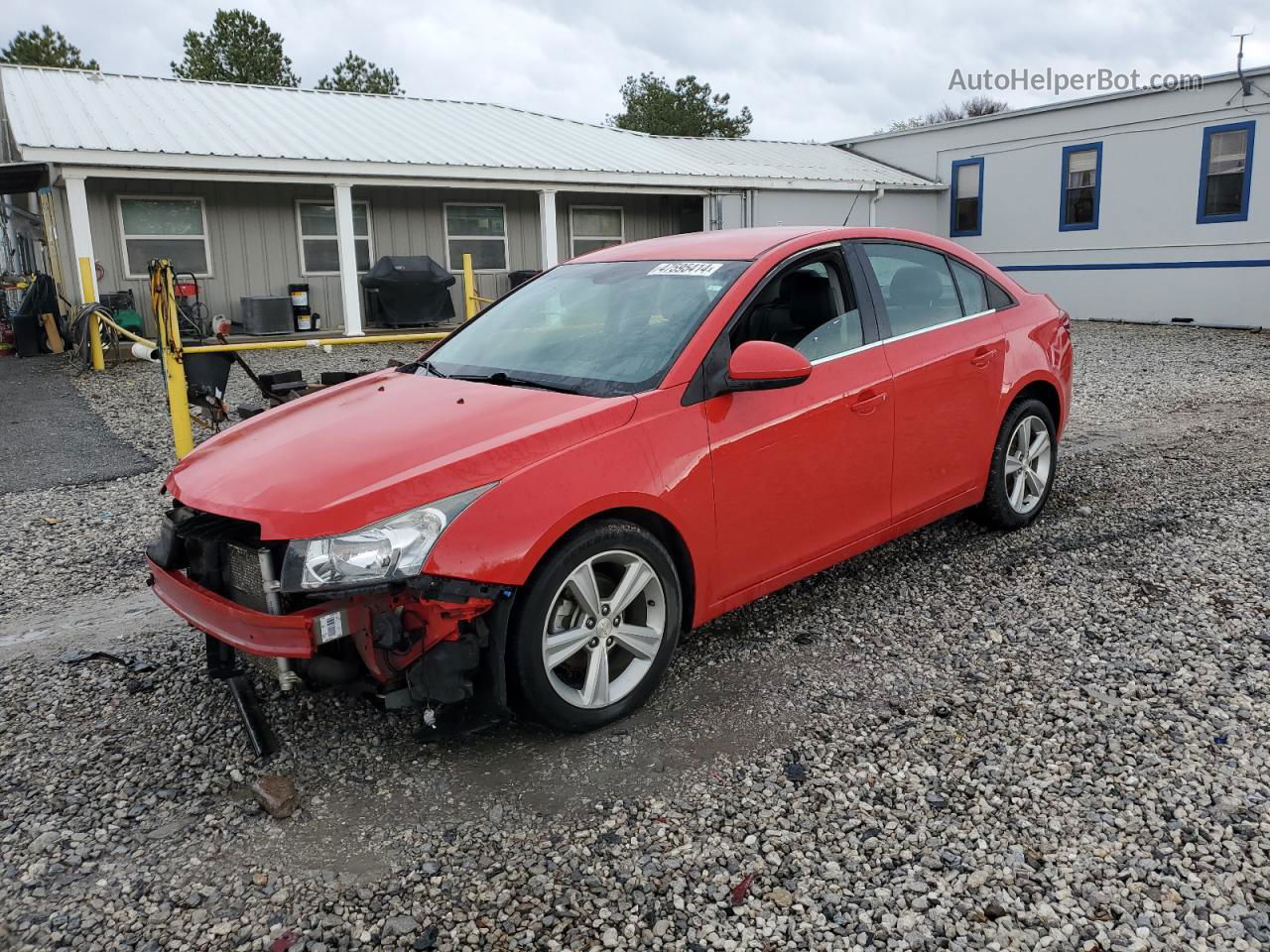 2016 Chevrolet Cruze Limited Lt Red vin: 1G1PF5SB0G7110050