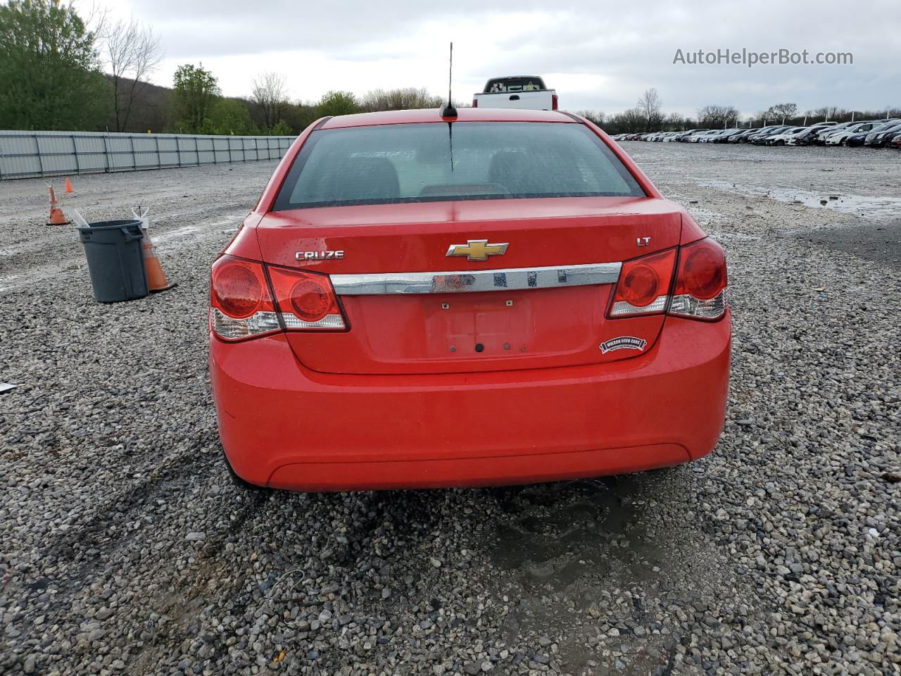 2016 Chevrolet Cruze Limited Lt Red vin: 1G1PF5SB0G7110050