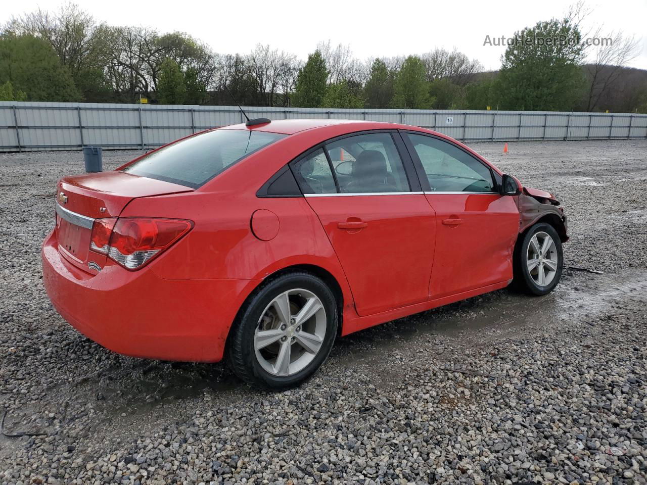 2016 Chevrolet Cruze Limited Lt Red vin: 1G1PF5SB0G7110050