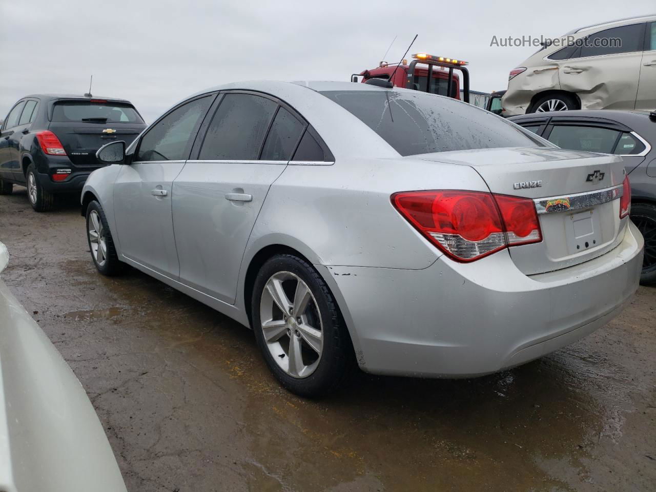 2016 Chevrolet Cruze Limited Lt Silver vin: 1G1PF5SB0G7125390