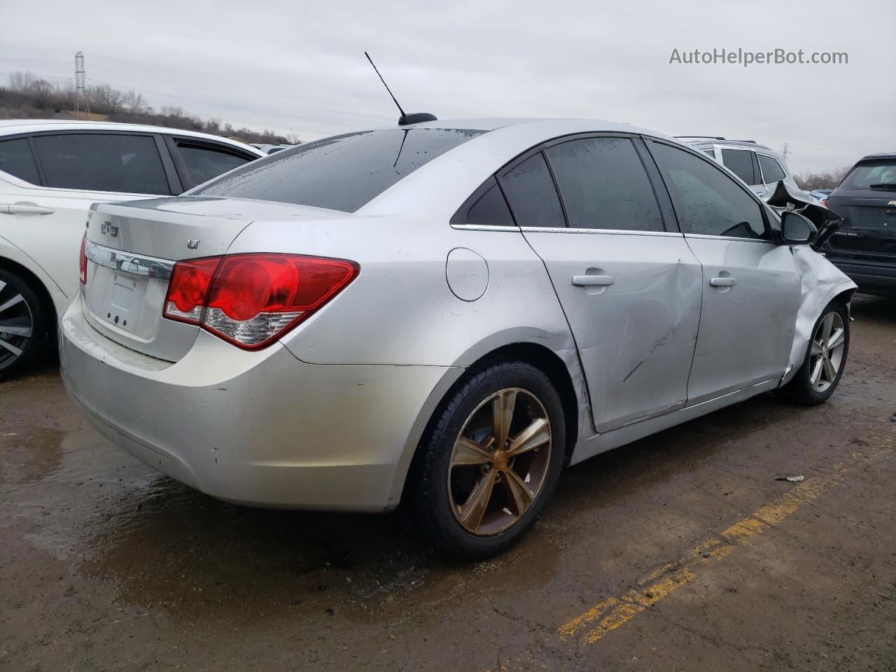 2016 Chevrolet Cruze Limited Lt Silver vin: 1G1PF5SB0G7125390