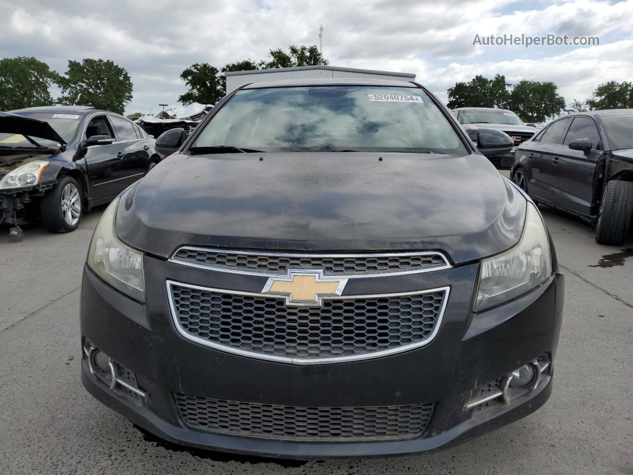 2013 Chevrolet Cruze Lt Black vin: 1G1PF5SB2D7226815