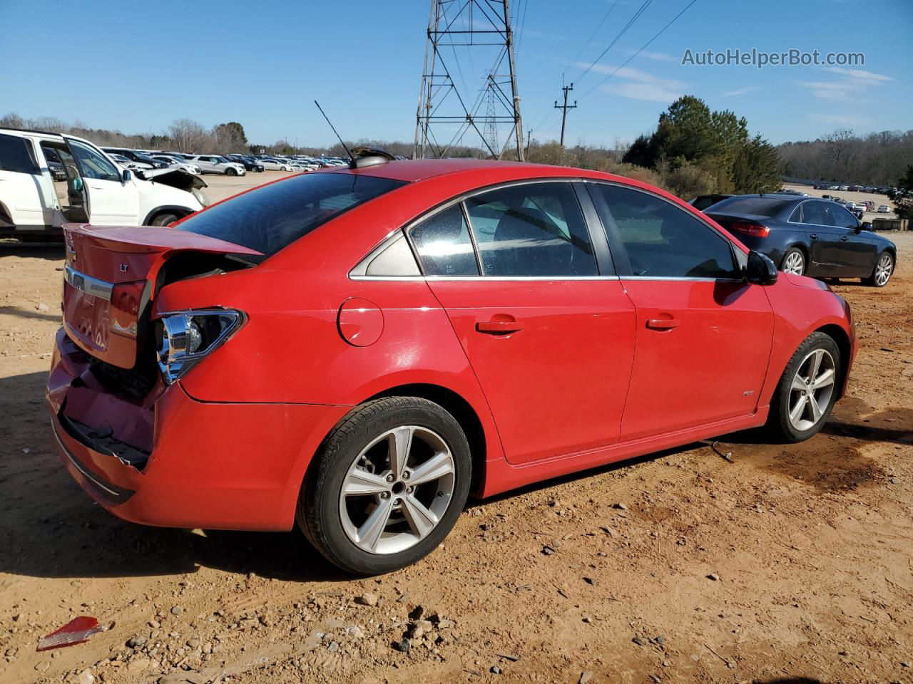 2016 Chevrolet Cruze Limited Lt Красный vin: 1G1PF5SB4G7221684