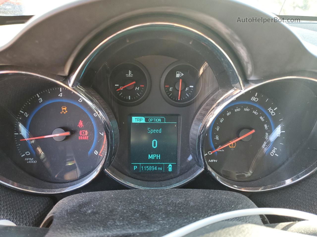 2016 Chevrolet Cruze Limited Lt Красный vin: 1G1PF5SB4G7221684