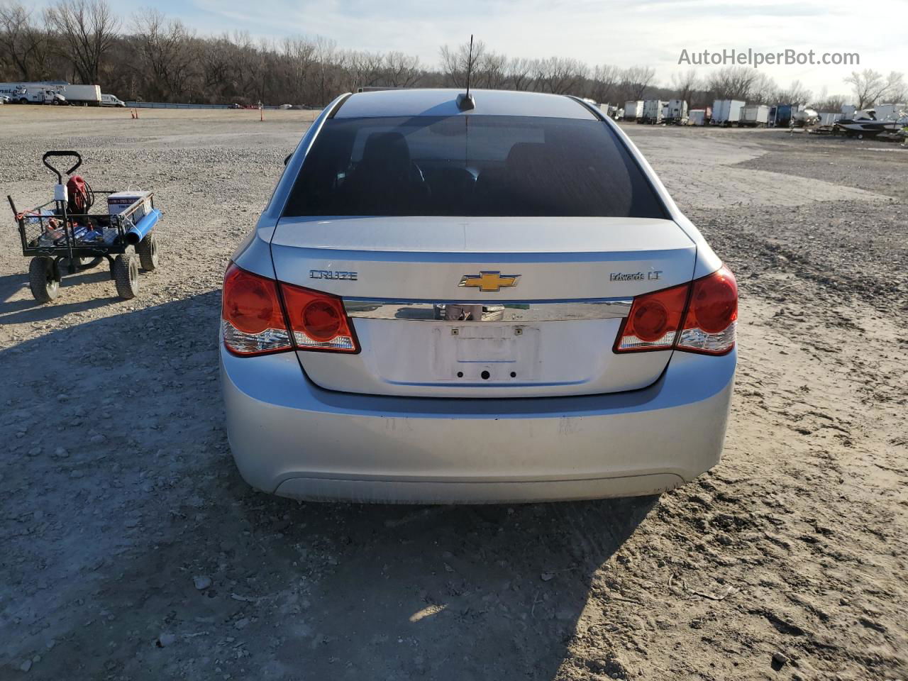 2016 Chevrolet Cruze Limited Lt Silver vin: 1G1PF5SB4G7225413