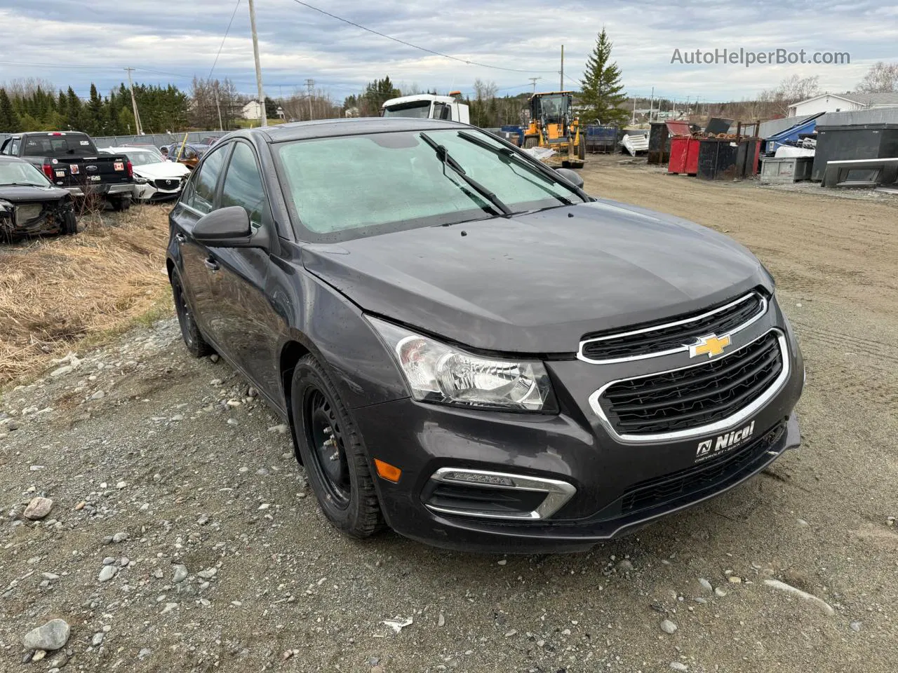 2016 Chevrolet Cruze Limited Lt Black vin: 1G1PF5SB5G7123389