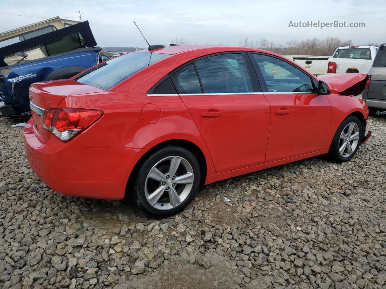 2016 Chevrolet Cruze Limited Lt Red vin: 1G1PF5SB5G7126163