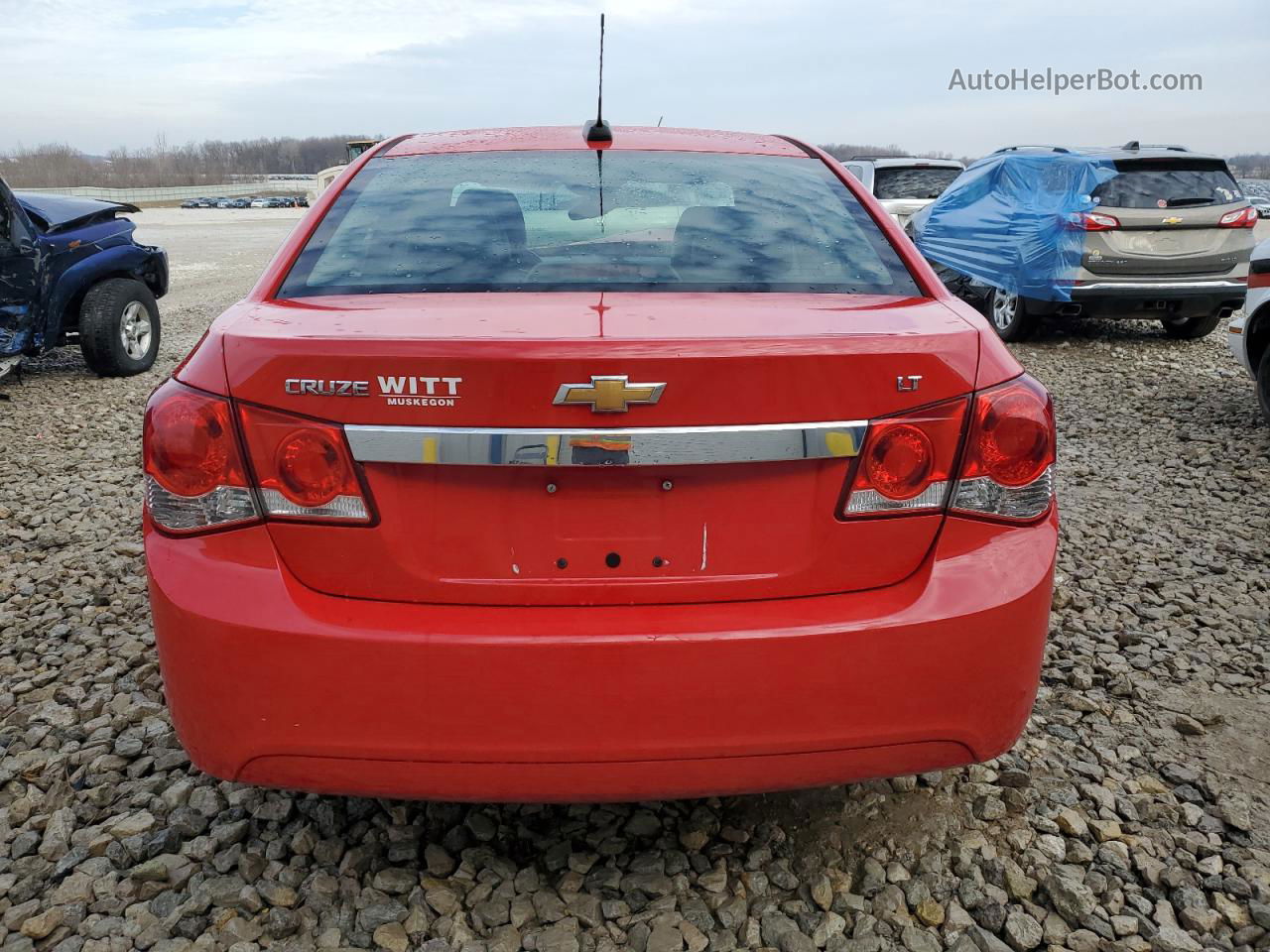 2016 Chevrolet Cruze Limited Lt Red vin: 1G1PF5SB5G7126163