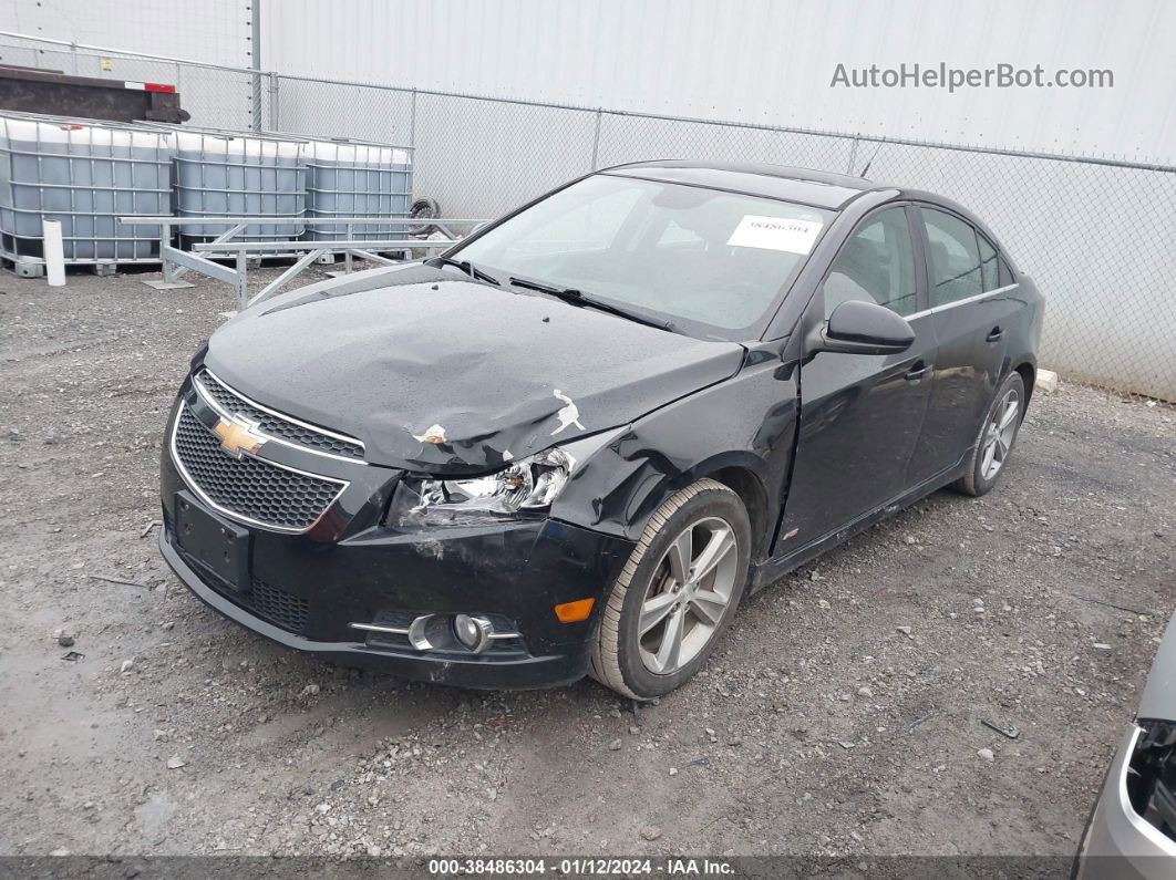 2013 Chevrolet Cruze 2lt Manual Black vin: 1G1PF5SB6D7248820