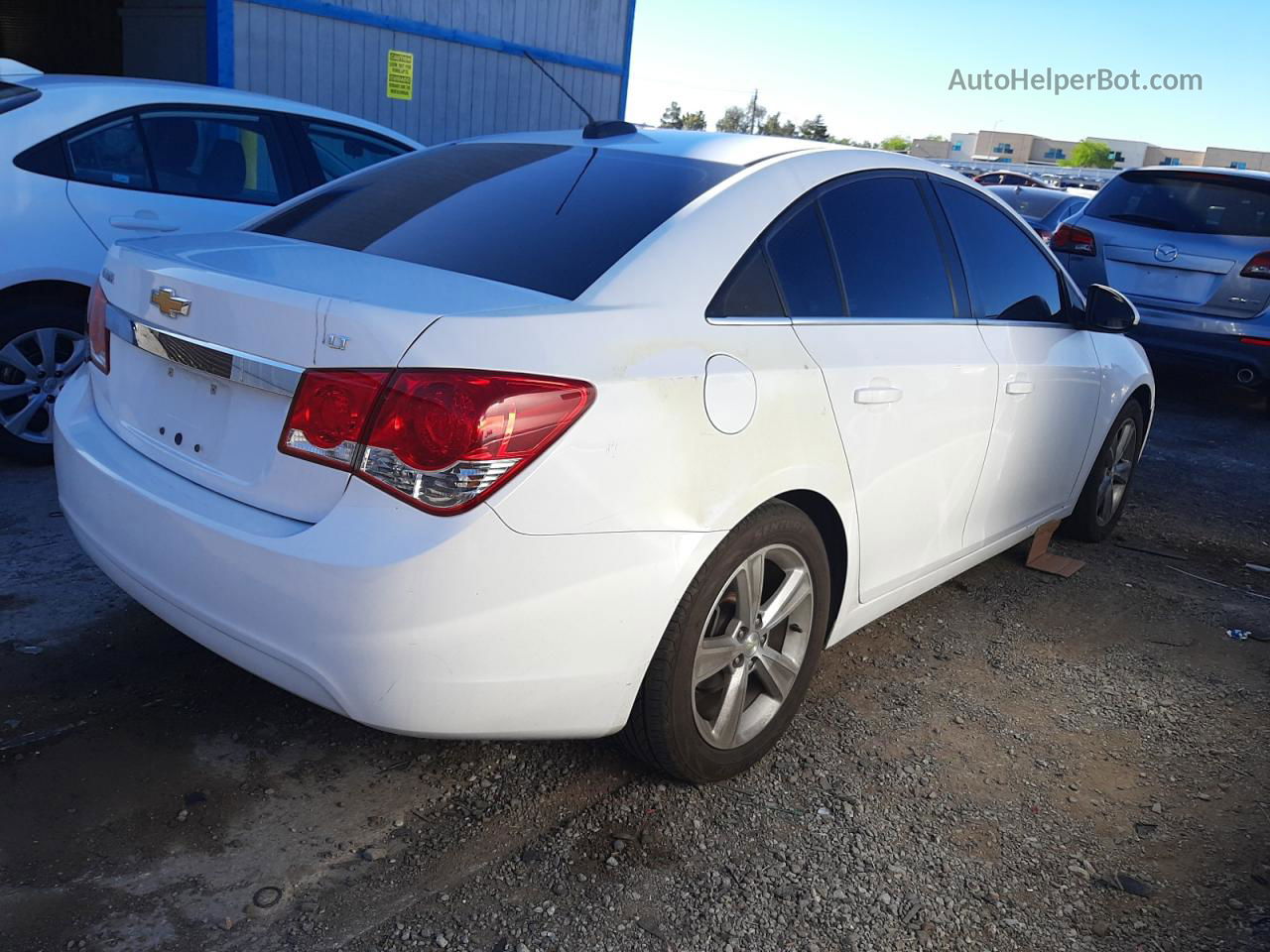 2016 Chevrolet Cruze Limited Lt White vin: 1G1PF5SB8G7108658