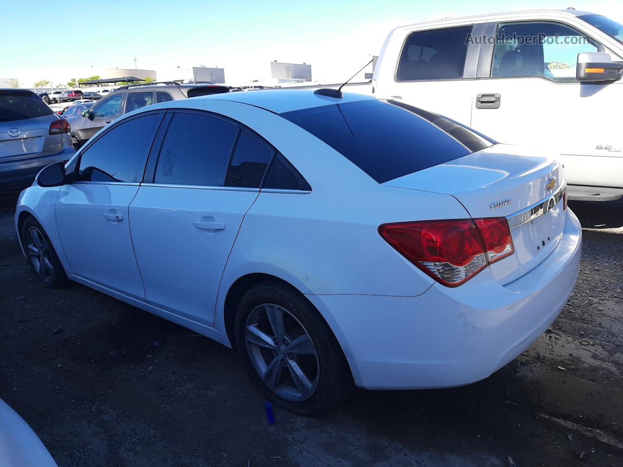 2016 Chevrolet Cruze Limited Lt White vin: 1G1PF5SB8G7108658