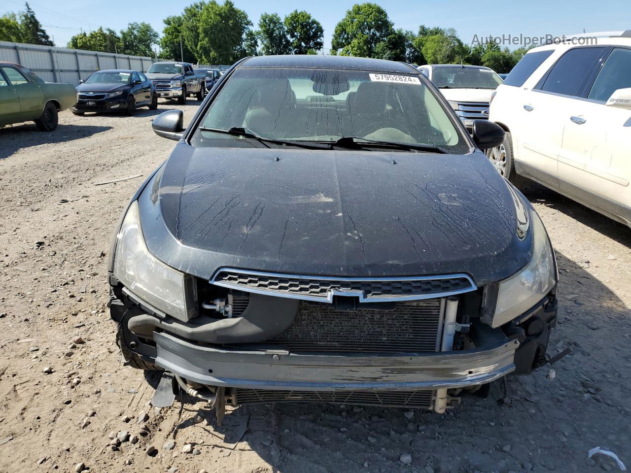 2014 Chevrolet Cruze Lt Black vin: 1G1PF5SB9E7145960