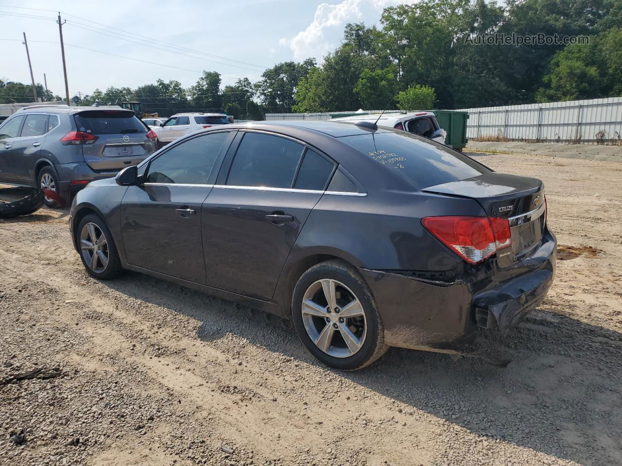 2016 Chevrolet Cruze Limited Lt Gray vin: 1G1PF5SB9G7105803