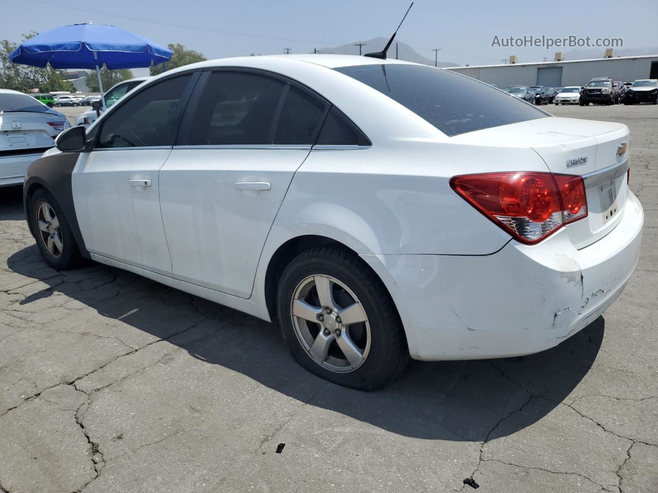 2012 Chevrolet Cruze Lt White vin: 1G1PF5SC0C7134870