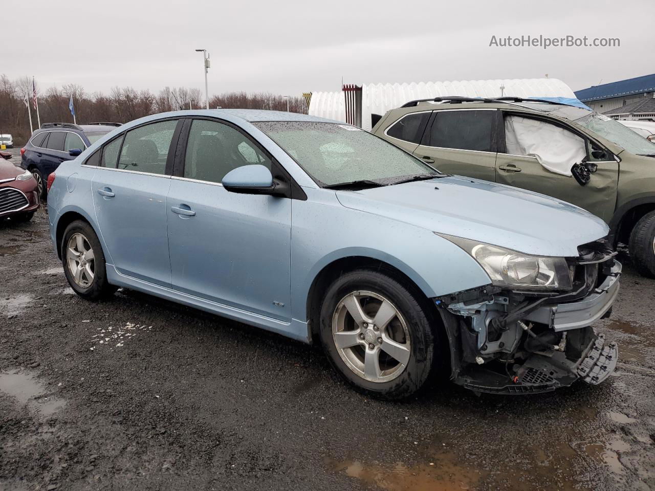 2012 Chevrolet Cruze Lt Синий vin: 1G1PF5SC0C7243992