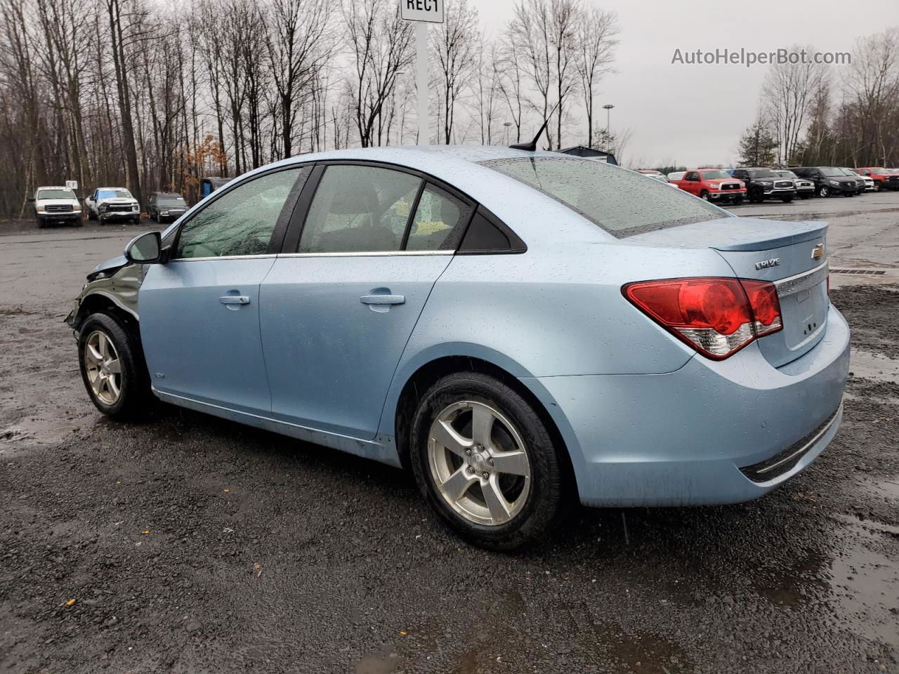 2012 Chevrolet Cruze Lt Синий vin: 1G1PF5SC0C7243992