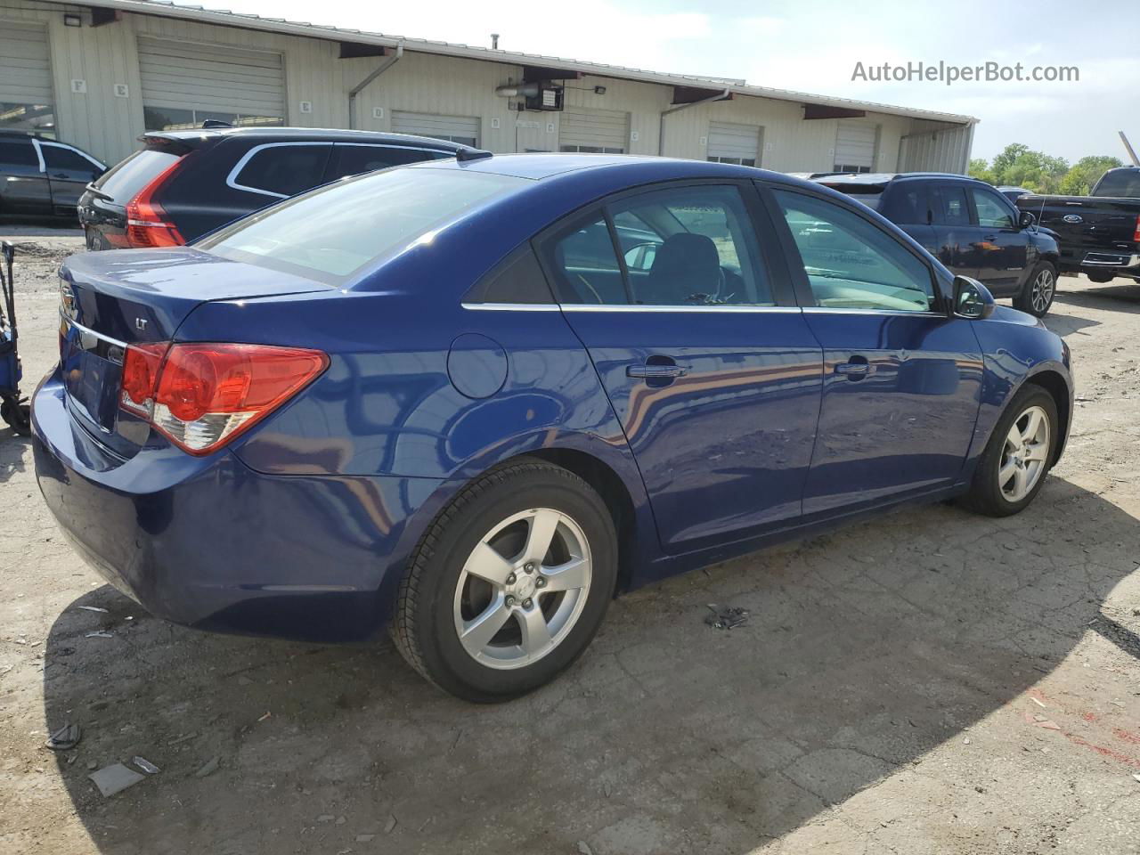 2012 Chevrolet Cruze Lt Blue vin: 1G1PF5SC0C7264292