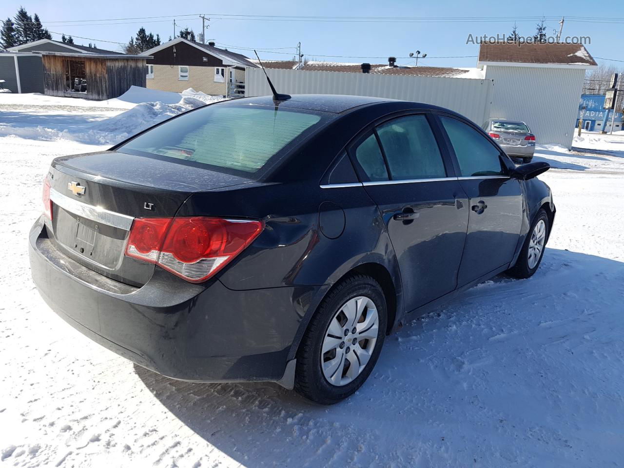 2012 Chevrolet Cruze Lt Black vin: 1G1PF5SC0C7399613