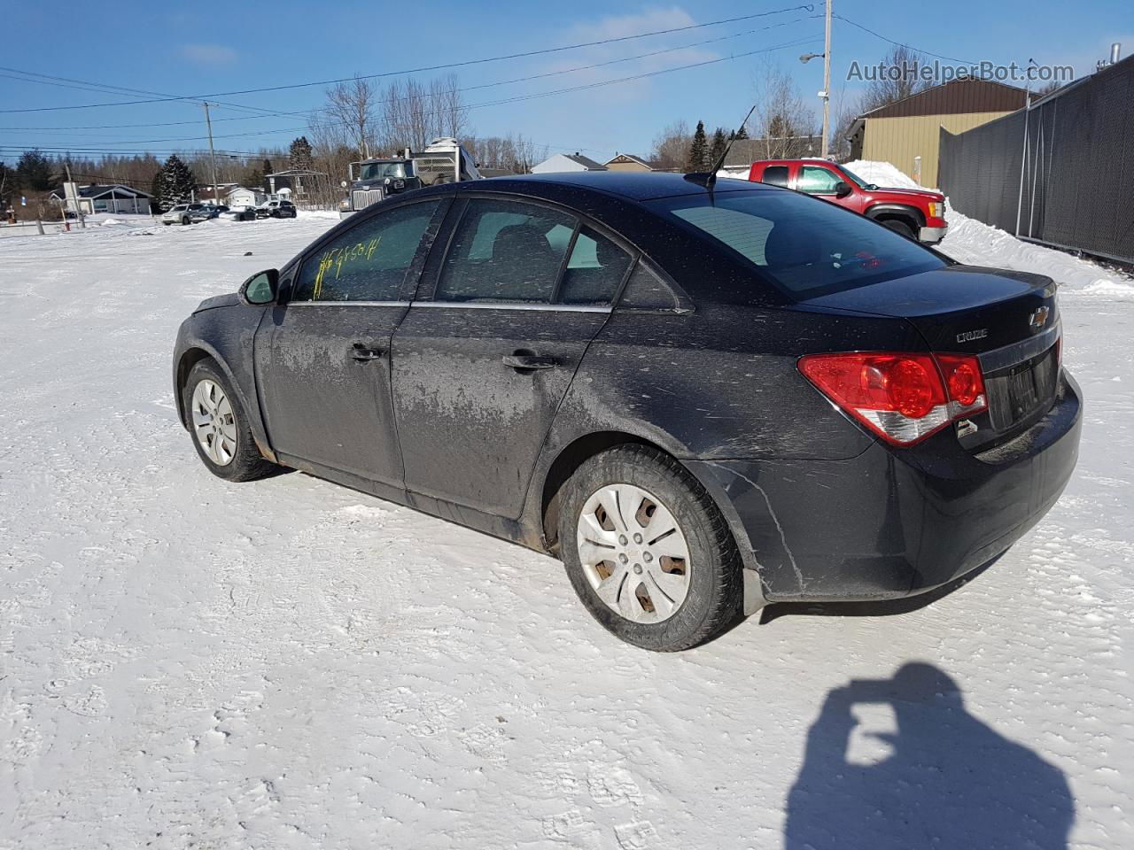 2012 Chevrolet Cruze Lt Черный vin: 1G1PF5SC0C7399613