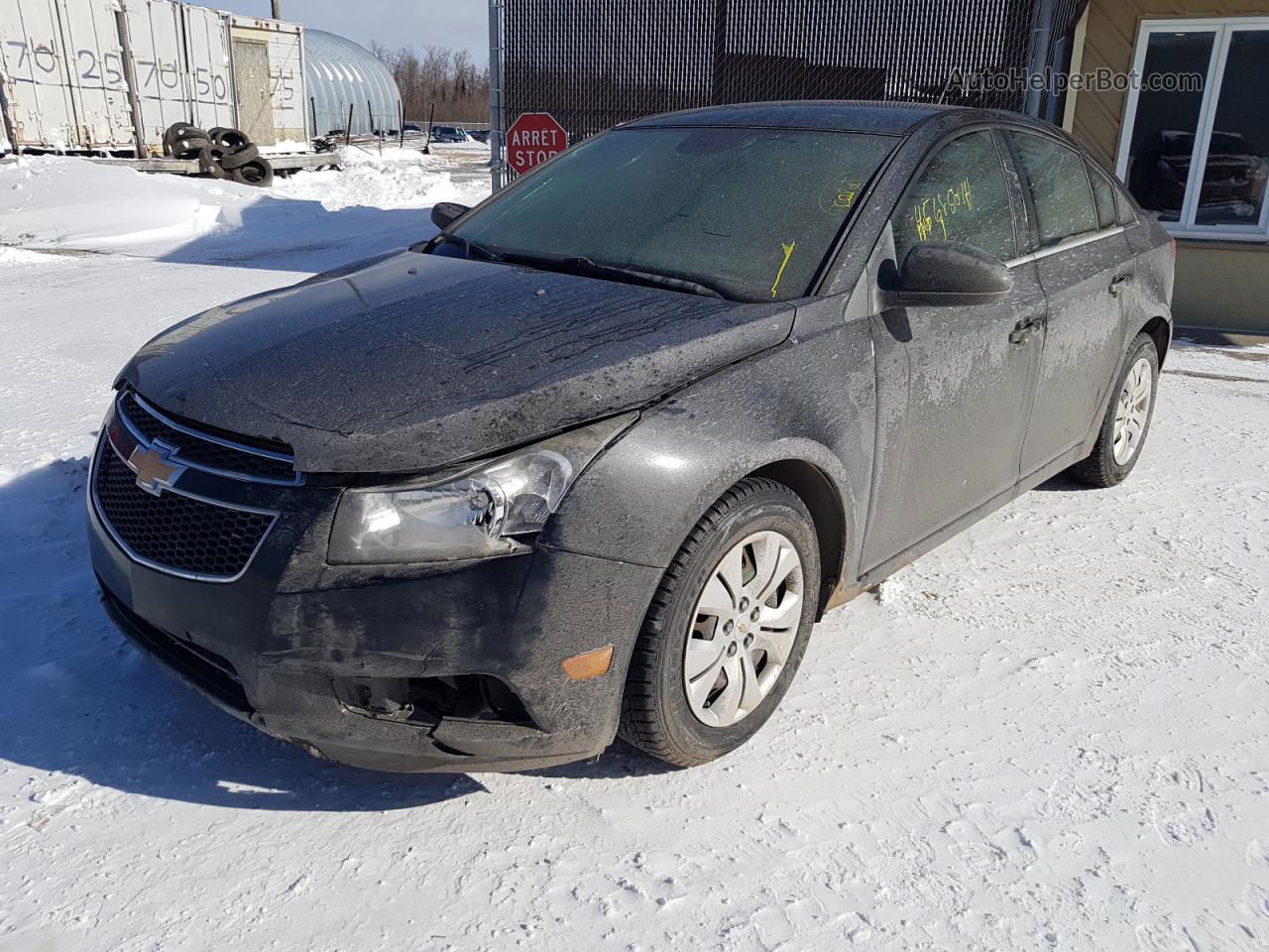 2012 Chevrolet Cruze Lt Black vin: 1G1PF5SC0C7399613