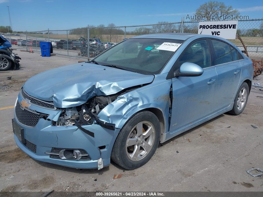 2012 Chevrolet Cruze 1lt Light Blue vin: 1G1PF5SC1C7192681