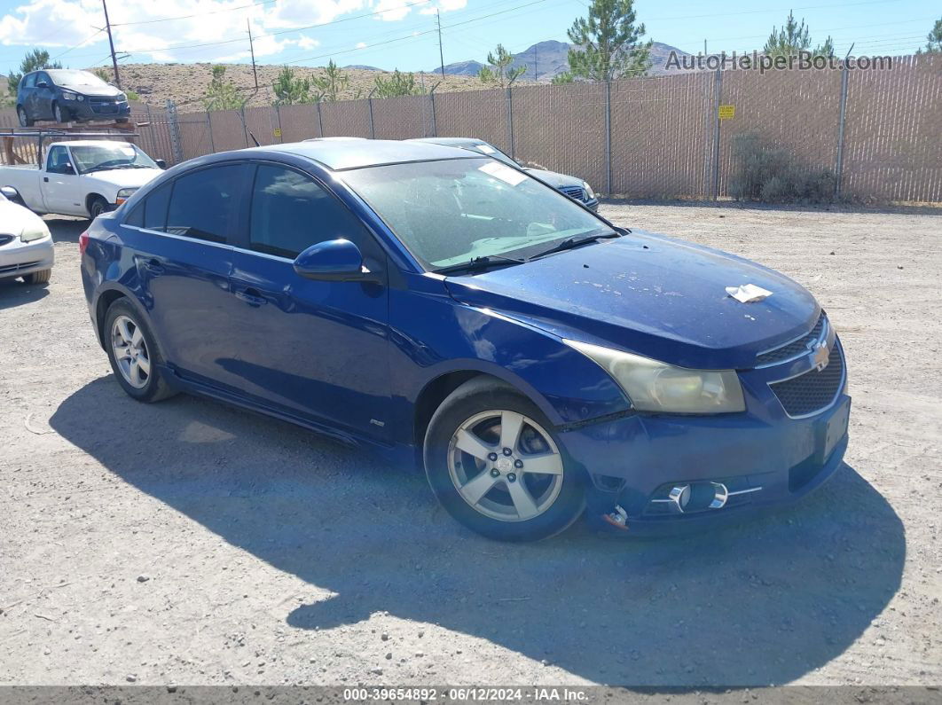 2012 Chevrolet Cruze 1lt Blue vin: 1G1PF5SC1C7218664