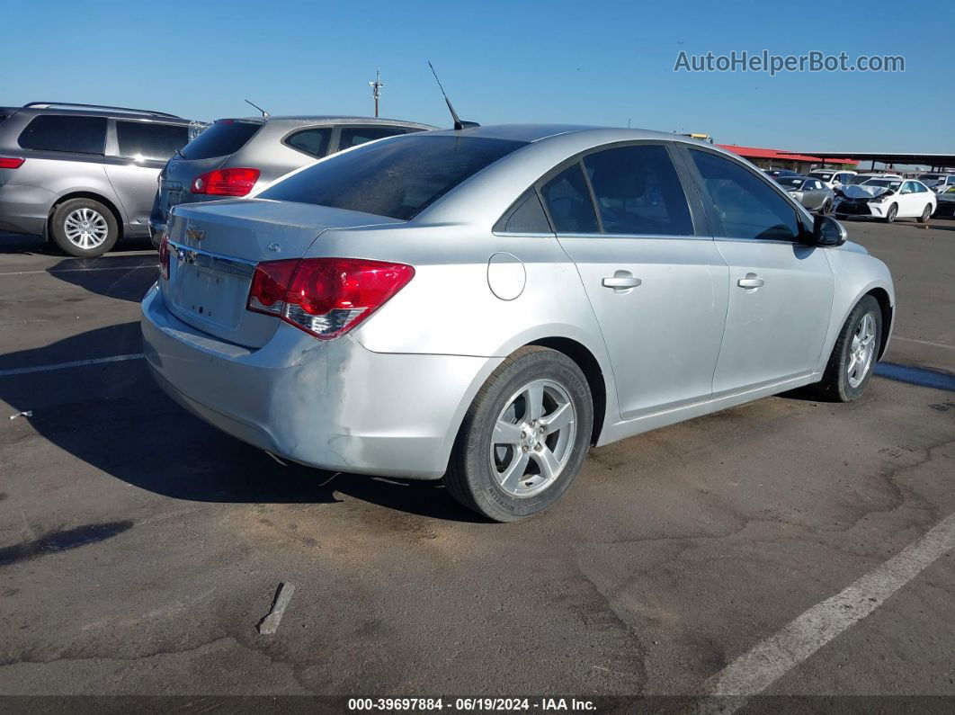 2012 Chevrolet Cruze 1lt Silver vin: 1G1PF5SC1C7231821